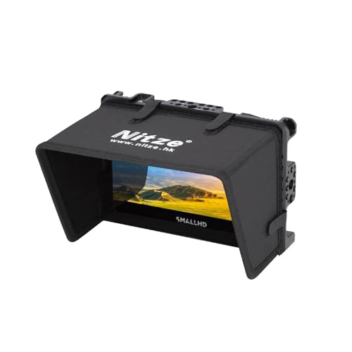 Nitze Gabbia Per Monitor Smallhd Indie 7/702 Touch Da 7" Con Parasole - Jt-S02B