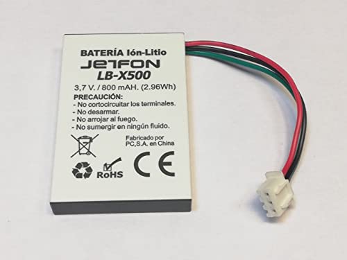 Batteria Ion-Li 7,4 V 800 Mah Per Terminale Jetfon X500 (Lb-X500)
