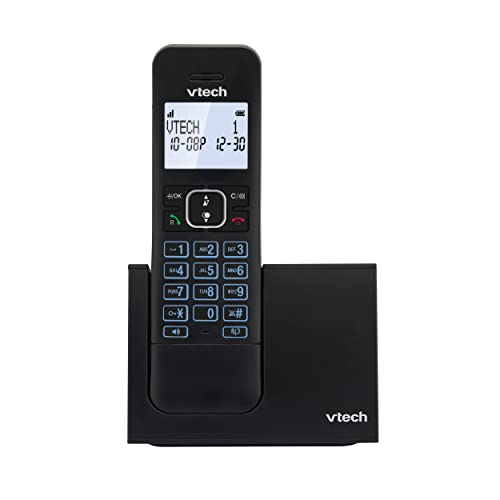 Vtech Ls1000 Telefono Cordless Casa Con Vivavoce, Telefono Fisso Dect, Doppia Ricarica, Identificatore Di Chiamata/Attesa, Display E Tastiera Retroill