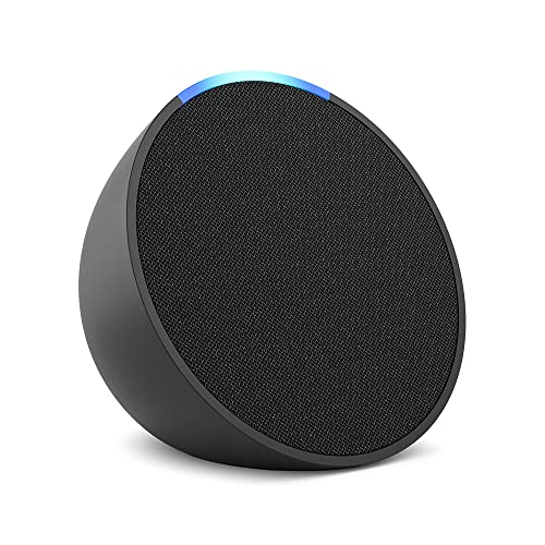 Echo Pop | Versione Internazionale | Altoparlante Bluetooth Intelligente Con Alexa, Compatto E Dal Suono Potente | Antracite