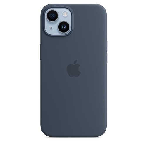 Apple Custodia Magsafe In Silicone Per Iphone 14 - Blu Tempesta 