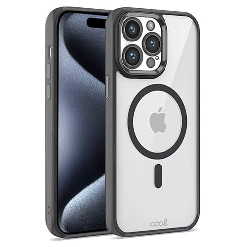Cool Cover Iphone 15 Pro Magnetico Bordo Nero