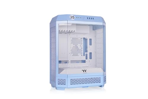 Thermaltake The Tower 600 Mid Tower Chassis | Hidden Connector | Hydrangea Blue