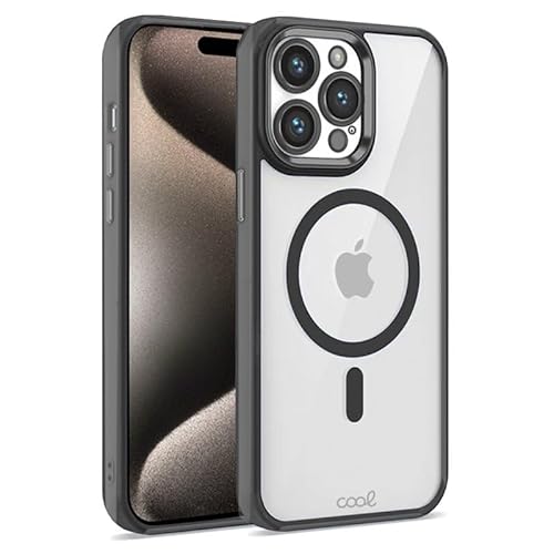 Cool Cover Iphone 15 Pro Max Magnetico Bordo Nero