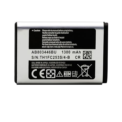 Batteria Compatibile Per Cellulare Samsung Gt-B2710, 1300 Mah, 3,7 V, Agli Ioni Di Litio