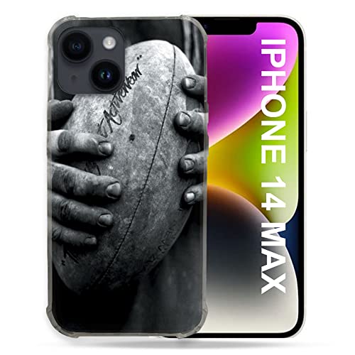 Cover Per Iphone 14 Plus (6.7) Sport Rugby Ball Vintage