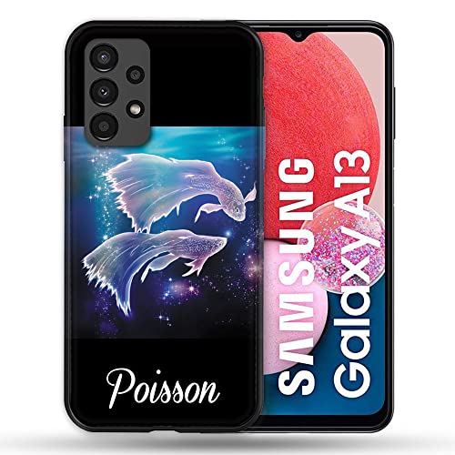Cover Per Samsung Galaxy A13, Motivo: Segno Zodiacale 2 Pesce