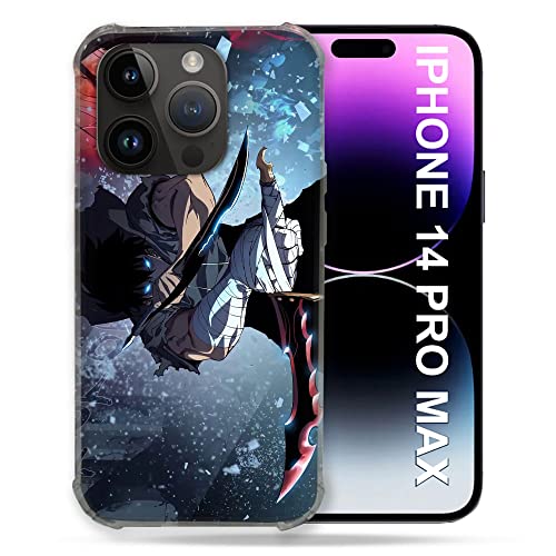 Cover Per Iphone 14 Pro Plus (6.7) Manga Solo Leveling Sung Epee