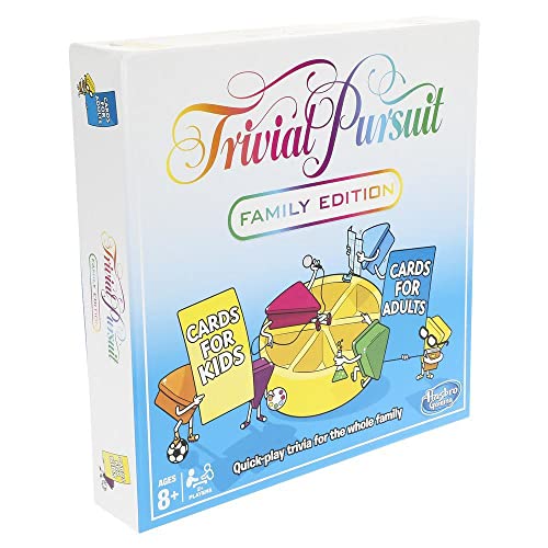 Hasbro Gaming - Trivial Pursuit - Edizione Familiare (Dk) (E1921108)