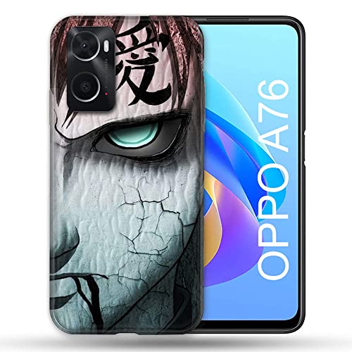 Cokitec Cover Per Oppo A76 Manga Naruto Gaara