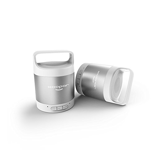 Xoopar Link Altoparlante Bluetooth Argento Opaco