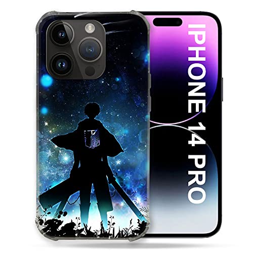 Cover Per Iphone 14 Pro (6.1) Manga Attacco Titani Levi