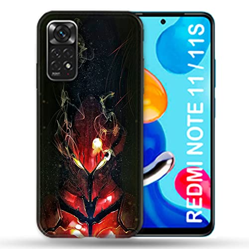 Cokitec Custodia Per Xiaomi Redmi Note 11/11S Manga Solo Leveling Igris