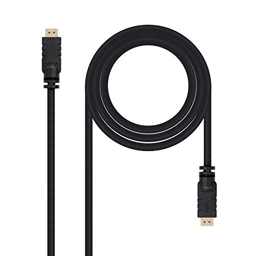 Monkey Ladder Cavi Hdmi (A/M-A/M, 15 M, 15 M, Hdmi Tipo A (Standard), Hdmi Tipo A (Standard), 4096 X 2160 Pixel, Compatibilità 3D, Nero)