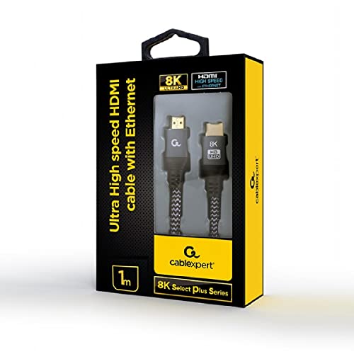 Gembird Cable Hdmi Ultra High Speed Con Ethernet 8K Select Plus Series 1M Ccb-Hdmi8K-1M