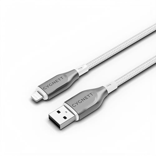 Cygnett Kenable™ - Cavo Da Lightning A Usb-A, 1 M, Colore: Bianco