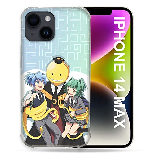 Cover Per Iphone 14 Plus (6.7) Manga Assassination Classroom Kuro Trio