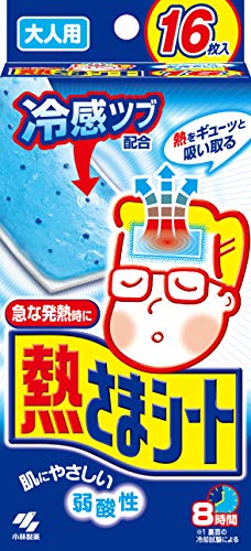 Kobayashi Cooling Gel Sheet 12Sheet + 4 By Kobayashi Pharmaceutical