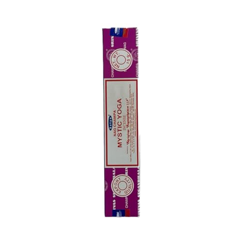 Satya Sai Baba Nag Champa Mystic Yoga Bastoncini Di Incenso Agarbatti Scatola Da 180 Grammi | 12 Confezioni Da 15 Grammi Ciascuno In Una Scatola | Qua