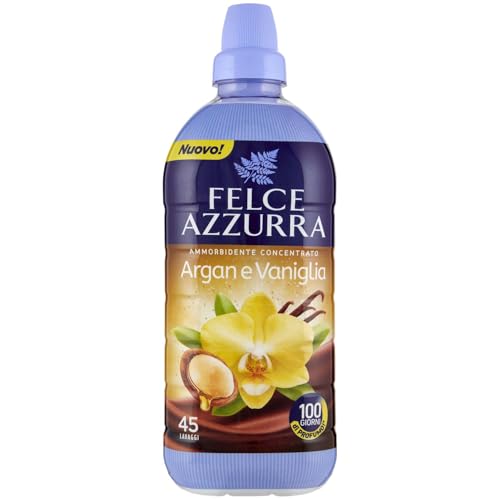 Felce Azzurra Ammorbidente Concentrato Argan 45 Lavaggi 900Ml, 900Ml