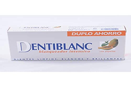 Intensiva Dentifricio Sbiancante Dentiblanc Duplo 100 Ml 2 U