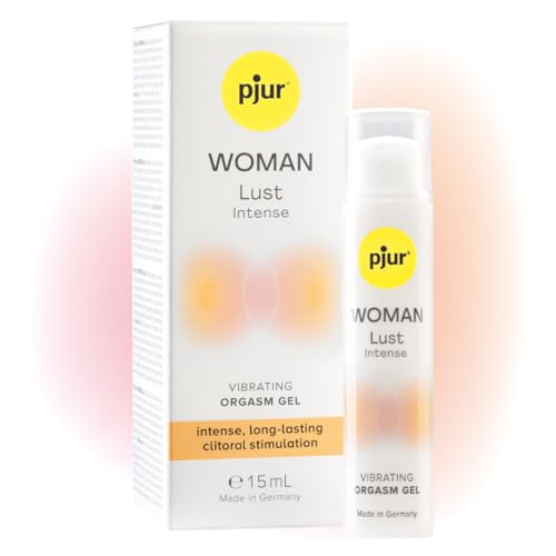 Pjur Woman Lust Intense (15Ml) - Gel Per Orgasmo A Base D’Acqua Per Le Donne - Formicolio Del Clitoride Stuzzicante E Intensa, Stimolante Fino A 15 Mi