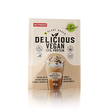 Nutrend - Delicious Vegan Protein (Latte Macchiato, 50G)