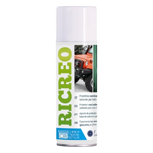 Cir Rigenerante Ravvivante Legno Pietra Plastica Metallo Proteggere Pavimento Opaco Rovinato Flacone Spray 200 Ml