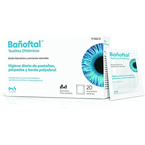 Bañoftal Toallitas Oftalmicas 20U