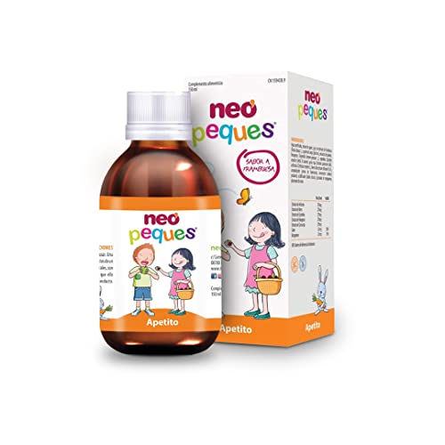 Neo Peques Apetito - Sciroppo Per Bambini Per Stimolare L'Appetito - 150 Ml - Ingredienti 100% Naturali - Riduce La Fatica - Consigliato Dai 3 Anni -
