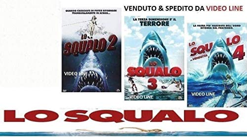 Lo Squalo- 2-3-4 (3 Film ) Edizione Italiana