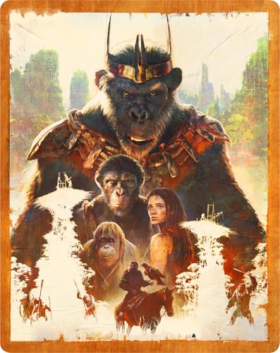 The Kingdom Of The Planet Of The Apes 4K Uhd Steelbook [Blu-Ray] [Region A & B & C]