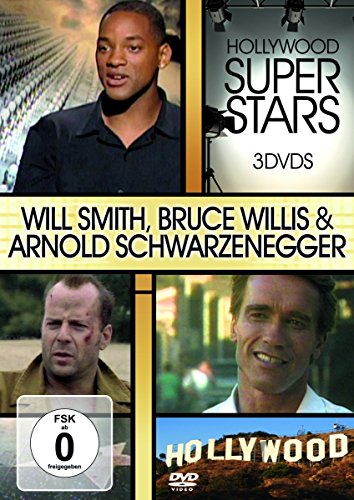 Hollywood Super Stars - Will Smith/Bruce Willis/Arnold Schwarzenegger [3 Dvds]