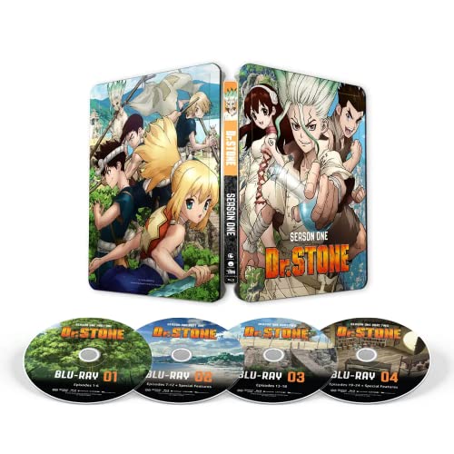 Funimation Dr. Stone Season 1 - Zavvi Exclusive Blu-Ray Steelbook