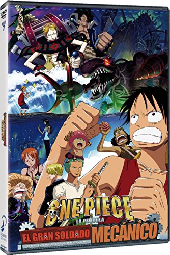 One Piece: Karakurijou No Mecha Kyohei (One Piece. Película 7 - Dvd -, Importé D'Espagne, Langues Sur Les Détails)