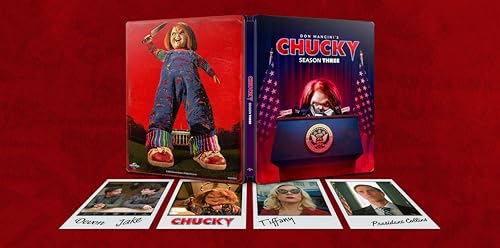 Chucky Season Three [Steelbook] [Blu-Ray] [2023-24] [Region Free]