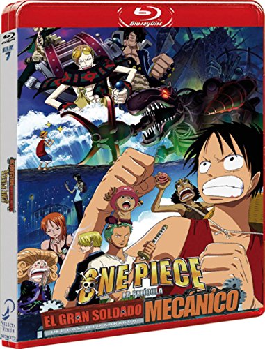 One Piece: Karakurijou No Mecha Kyohei (One Piece. Película 7. - Blu Ray -, Importé D'Espagne, Langues Sur Les Détails)