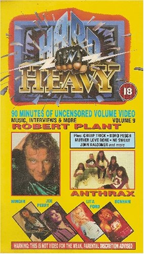 Various ‎– Hard 'N' Heavy Volume 9 (Vhs)