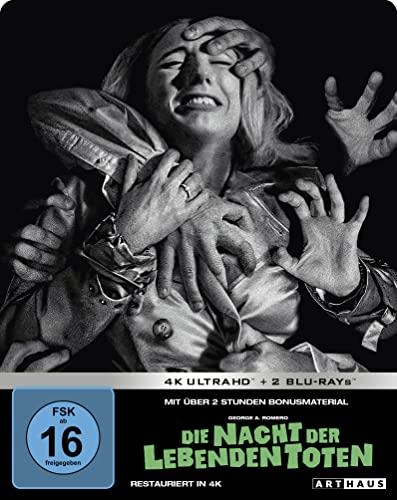 Die Nacht Der Lebenden Toten - Limited Steelbook Edition (4K Ultra Hd + 2 Blu-Rays)