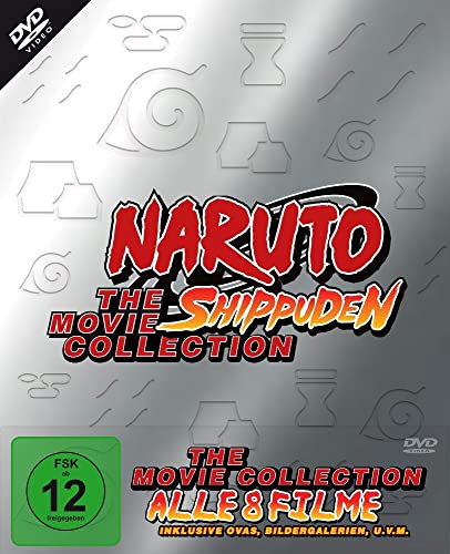 Naruto Shippuden - The Movie Collection (8 Dvds)