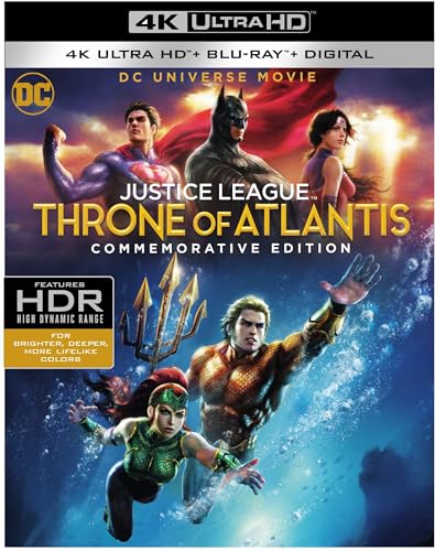 Justice League: Throne Of Atlantis (Commemorative Edition) (Dcu)