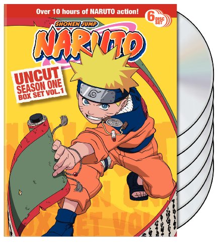 Naruto Uncut Season 1 V.1 Box Set (6 Dvd) [Edizione: Stati Uniti]