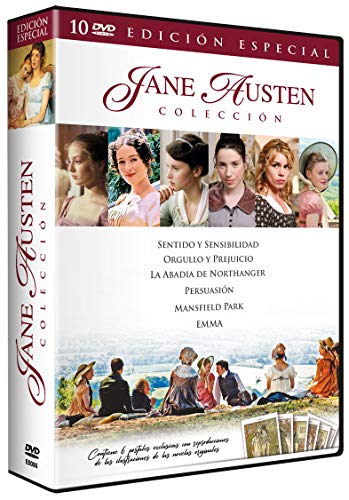 Pack Jane Austen - Contiene 6 Postales Vintage