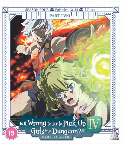 Is It Wrong To Pick Up Girls In A Dungeon? S4 Pt2 [Blu-Ray]