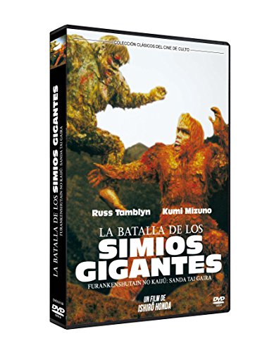 La Batalla De Los Simios Gigantes 1966 Dvd Furankenshutain No Kaijû Sanda Tai Gaira