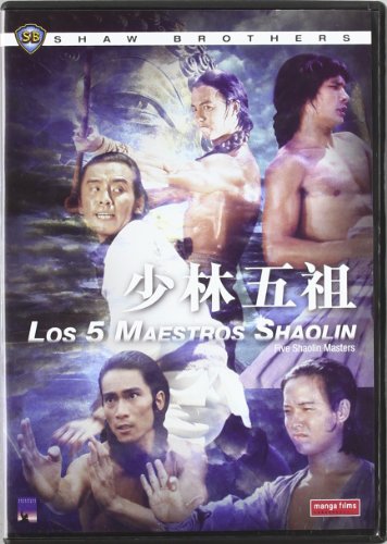 Los 5 Maestros De Shaolin [Dvd]