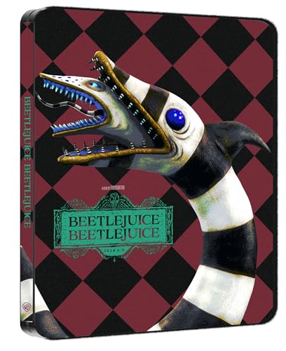 Beetlejuice Beetlejuice Steelbook 1 (4K Ultra Hd + Blu-Ray)
