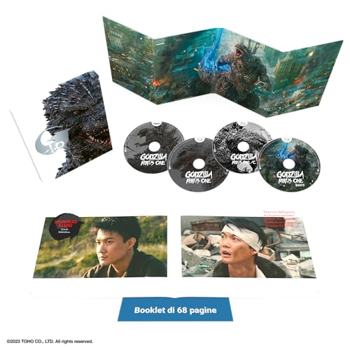Godzilla Minus One (Deluxe Edition 4K Uhd + 3 Blu-Ray)