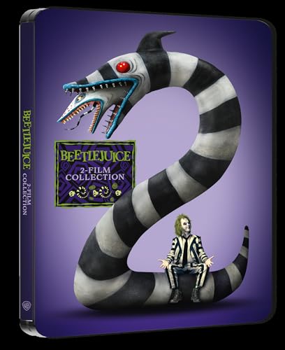 Beetlejuice 2-Film Steelbook (4K Ultra Hd)