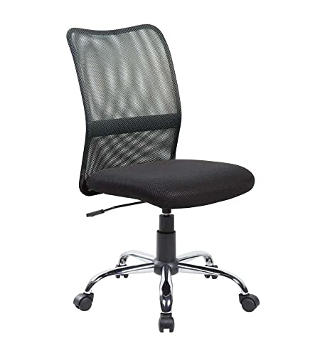 Archimede E8134K, Denver Sedia Operativa Rete, Nero, 46 X 57 X 98 Cm
